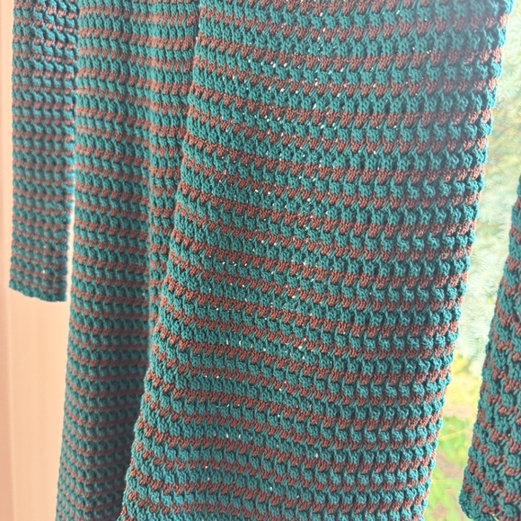 Authentic Prada Long Cardigan Sweater Vintage Green/Brown Stunning and unique. - Picture 14 of 16